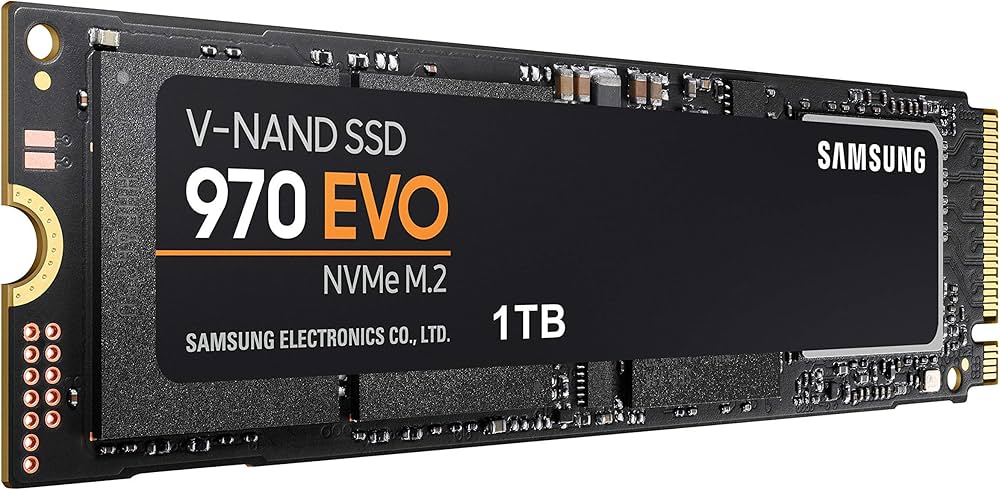 Amazon | Samsung 970 EVO 1TB - NVMe PCIe M.2 2280 SSD (MZ-V7E1T0BW