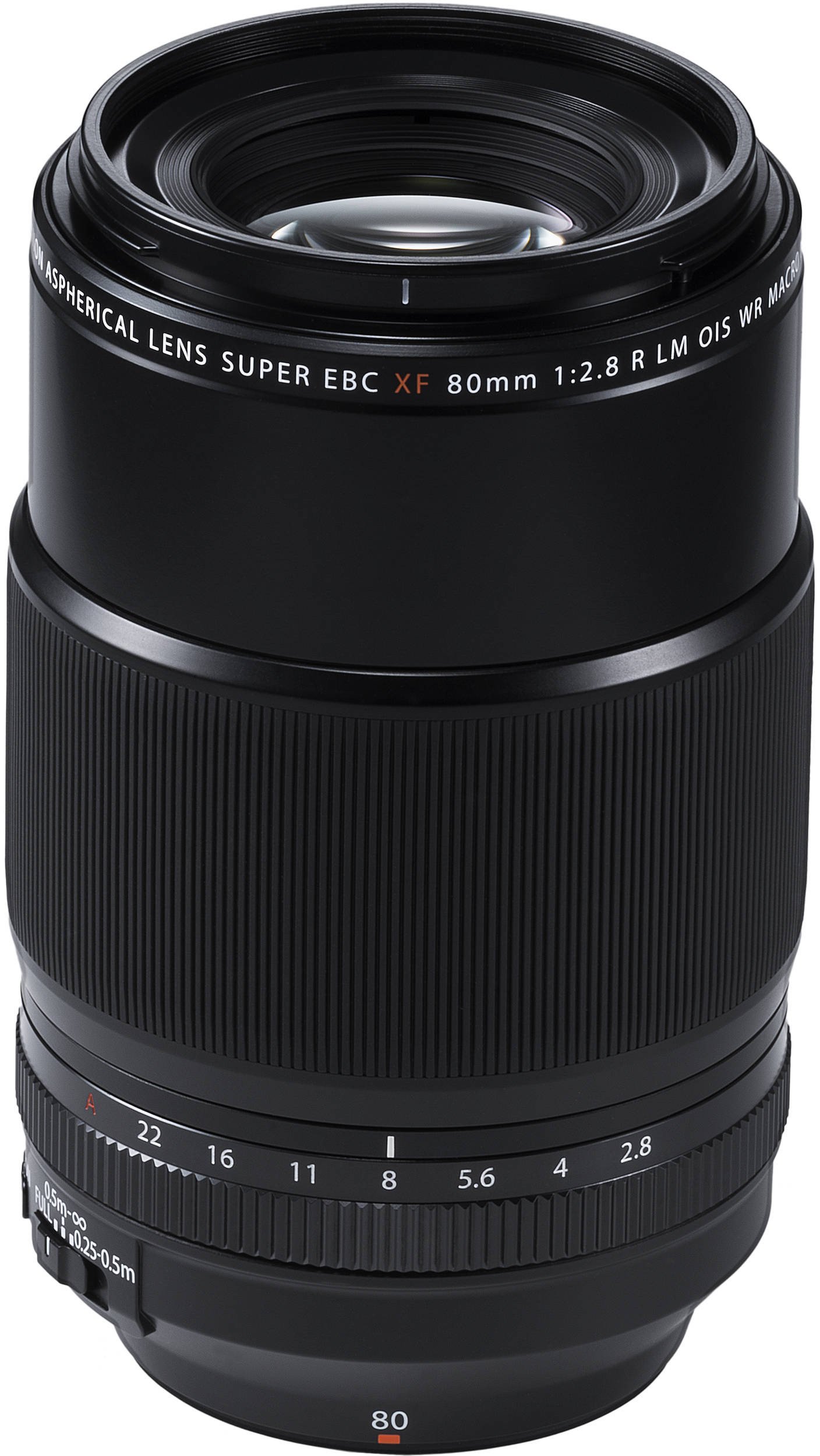 Fujifilm Fujinon Prime Lens XF80mm F2.8 R LM OIS WR Macro, Mid