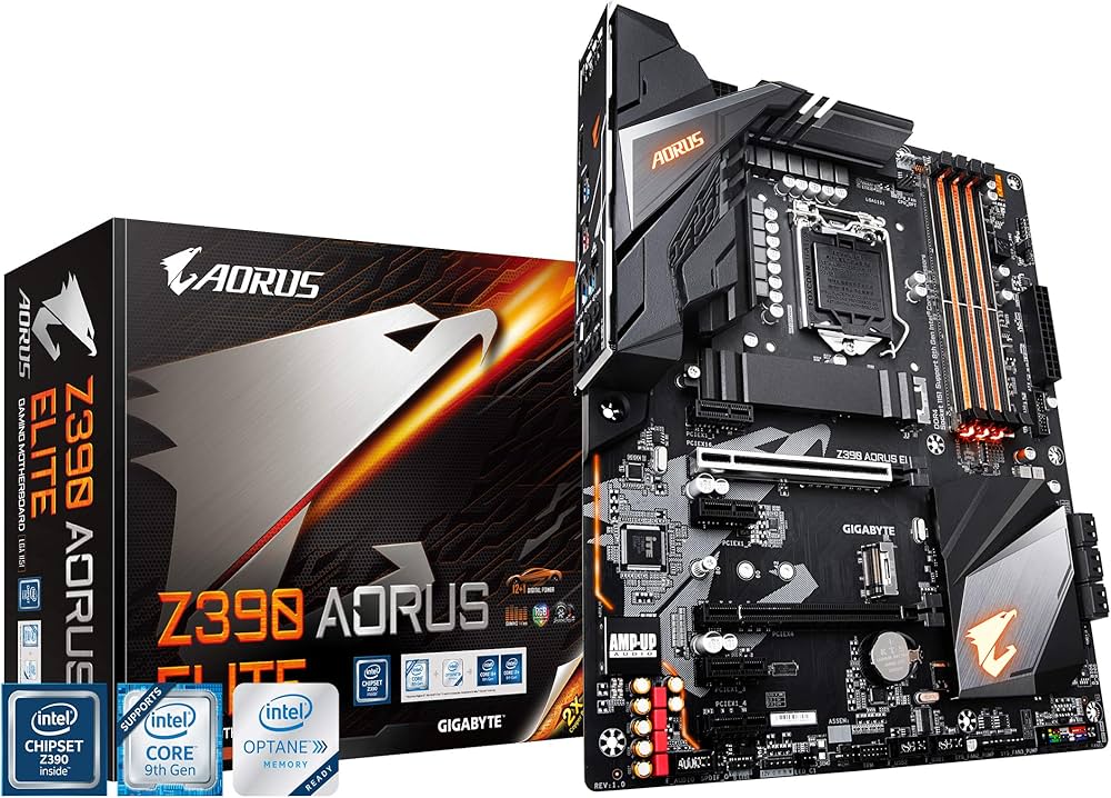 Amazon | GIGABYTE Z390 AORUS ELITE ATX ゲーミングマザーボード