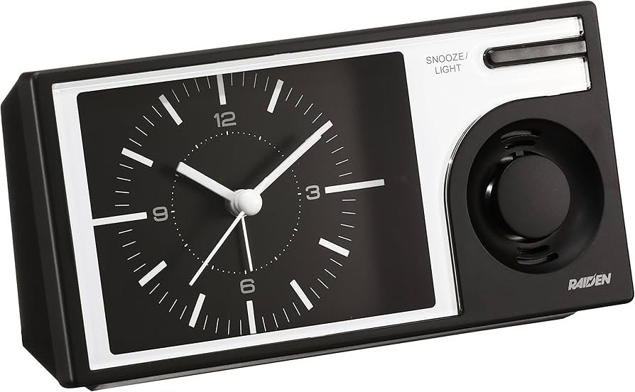 Amazon.co.jp: セイコー クロック 目覚まし時計 アナログ 大音量 PYXIS