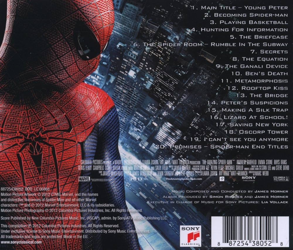James Horner - The Amazing Spider-Man - Amazon.com Music