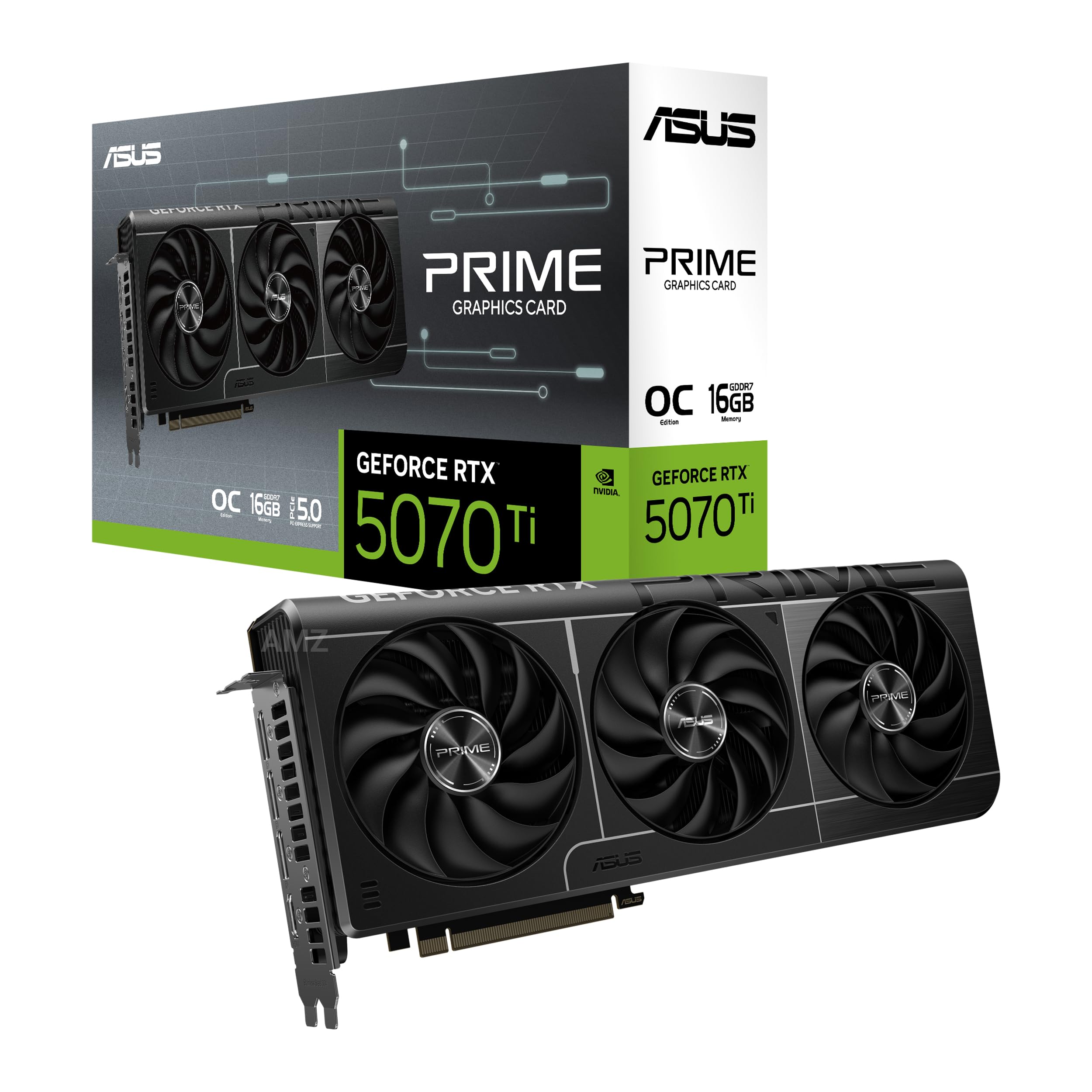 Amazon | ASUS NVIDIA GeForce RTX 5070Ti ビデオカード 16GB GDDR7