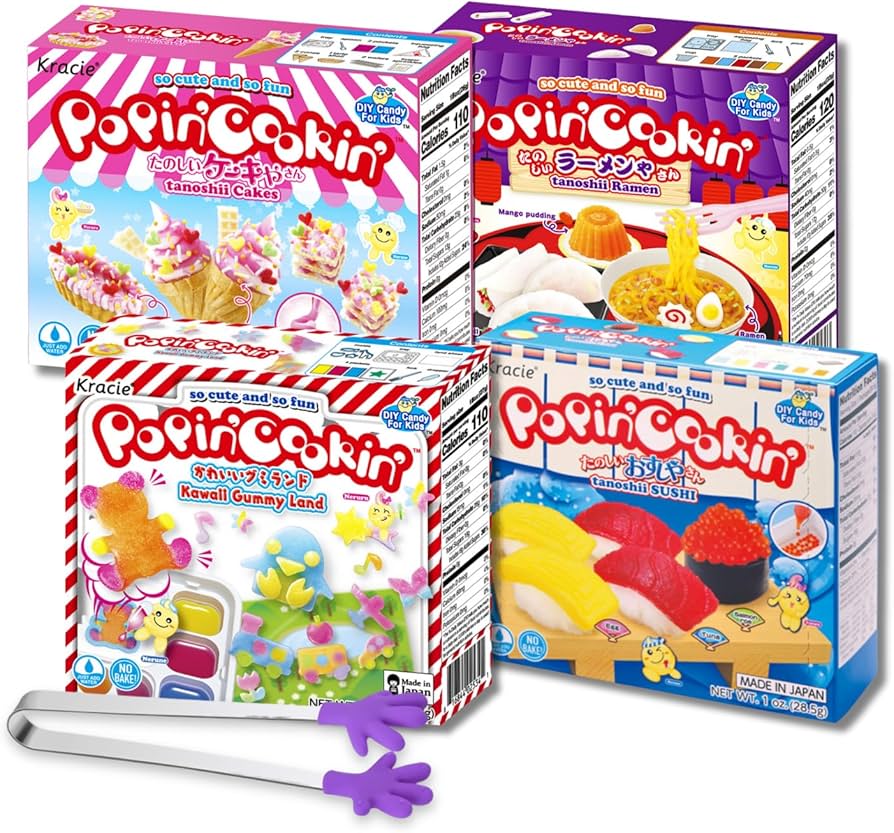 Amazon.com : Umaya Kracie Popin' Cookin' DIY Candy Making Kit