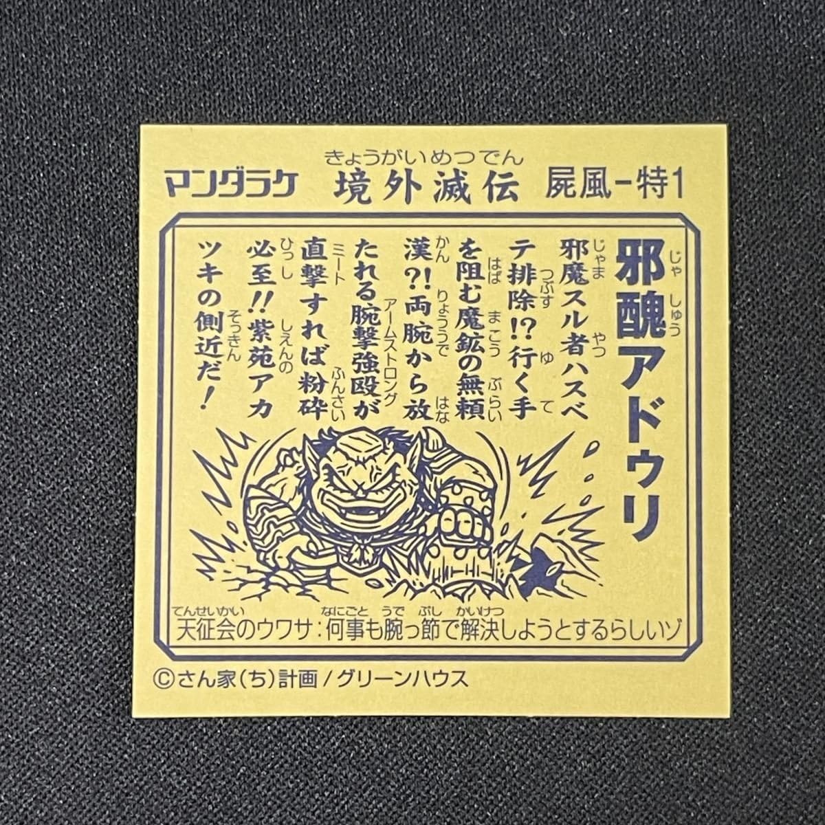 Amazon.co.jp: 邪醜アドゥリ 屍風-特1 境外滅伝 グリーンハウス