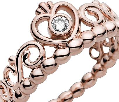 Amazon | Pandora プリンセスティアラクラウンリング - 彼女への贈り物