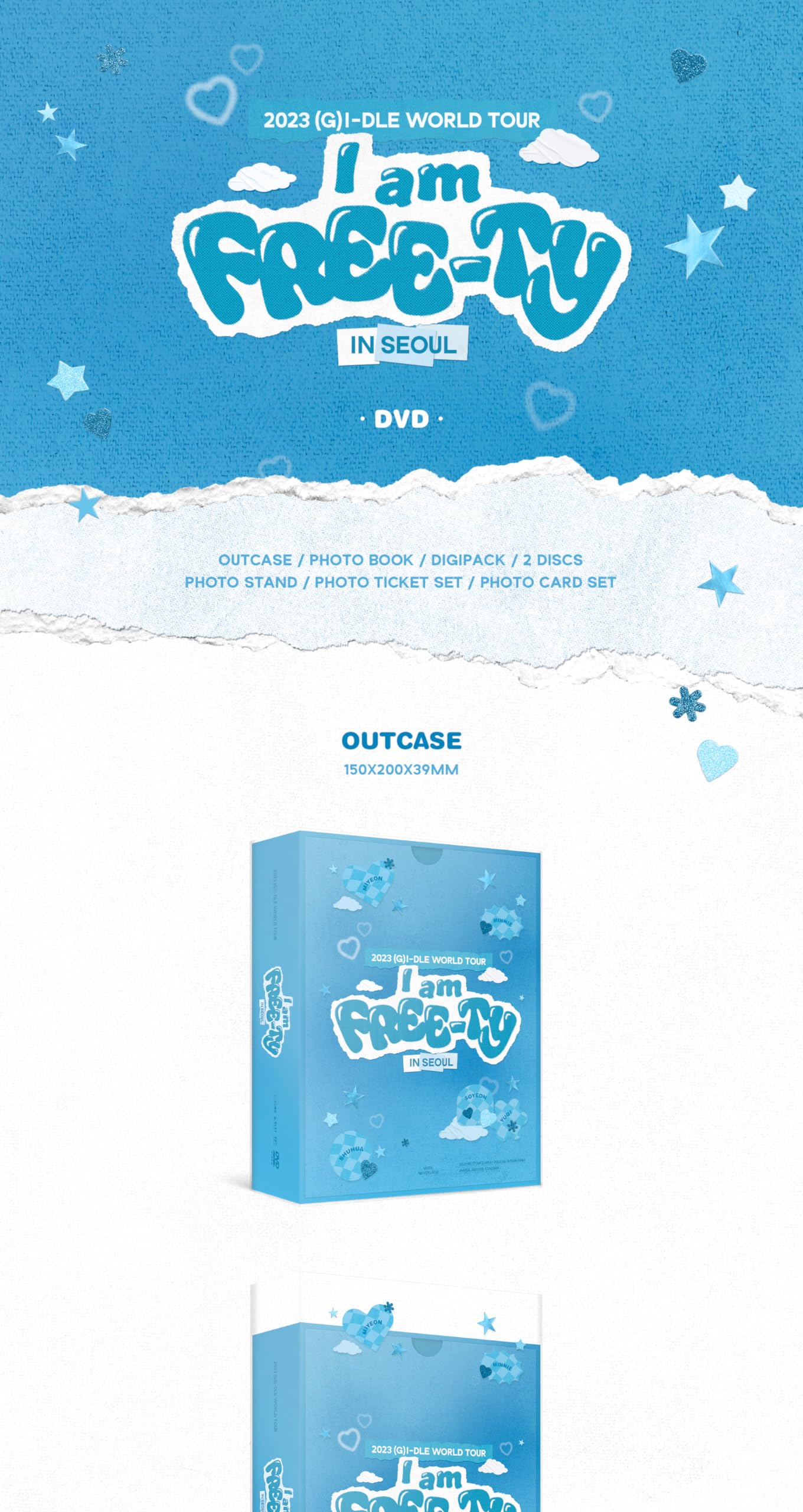 Amazon.co.jp: (G) I-DLE I am Free-TY World Tour in Seoul 2 Version