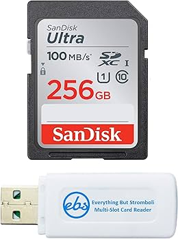 Amazon.com: SanDisk SD Ultra 256GB Memory Card for Camera