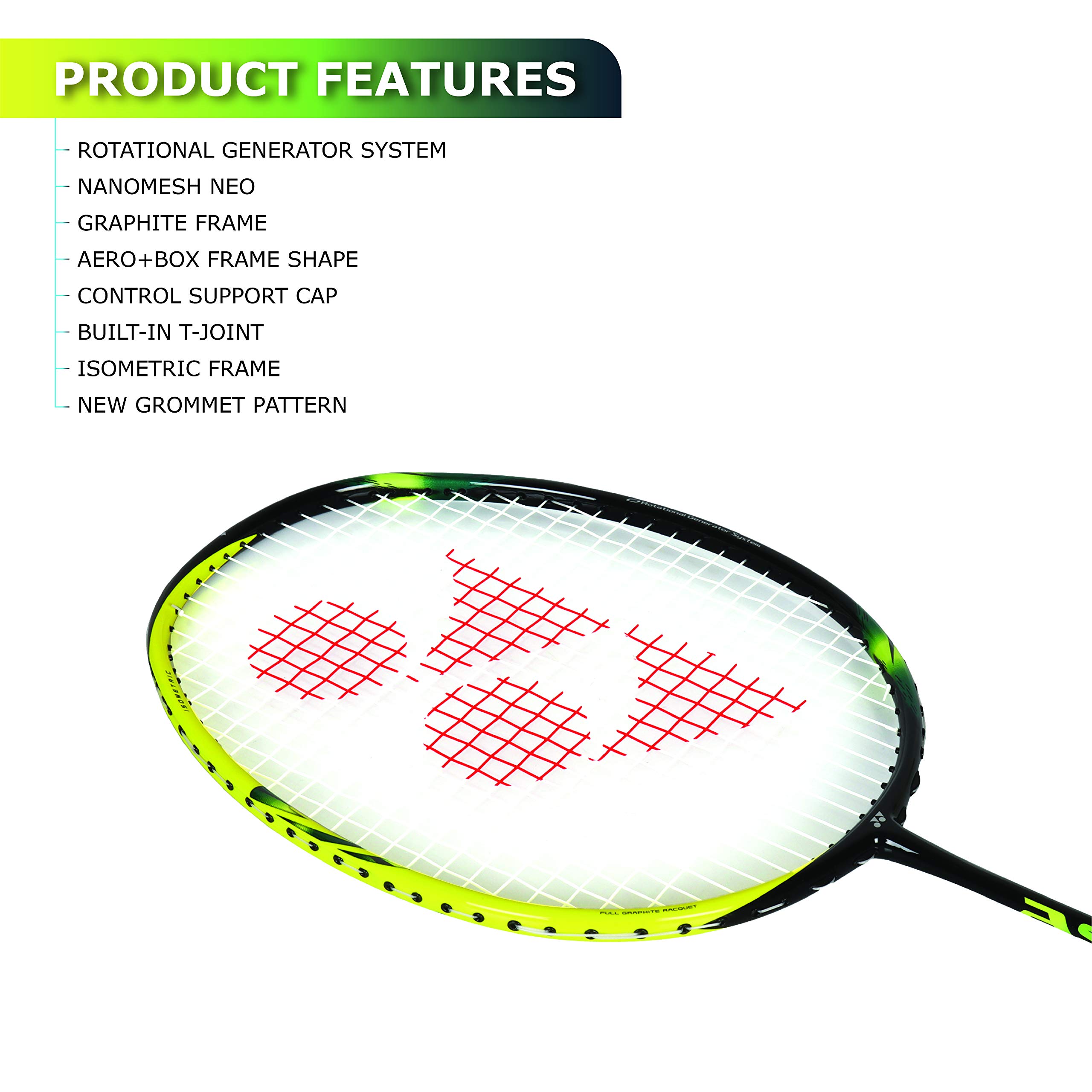 Amazon | ヨネックス Astrox 2 バドミントンラケット イエロー ワン