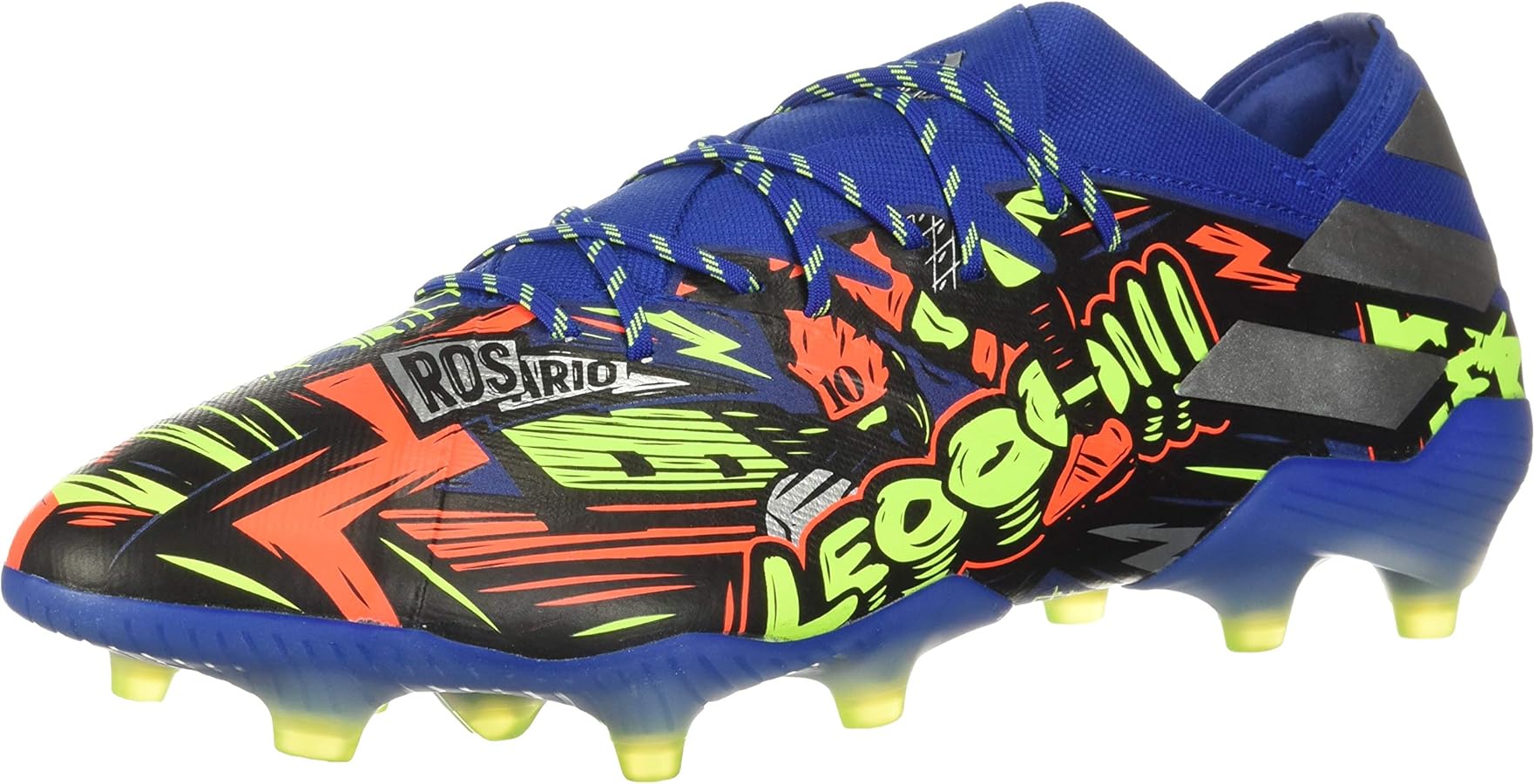 Amazon.com | adidas Nemeziz Messi 19.1 Firm Ground Royal Blue