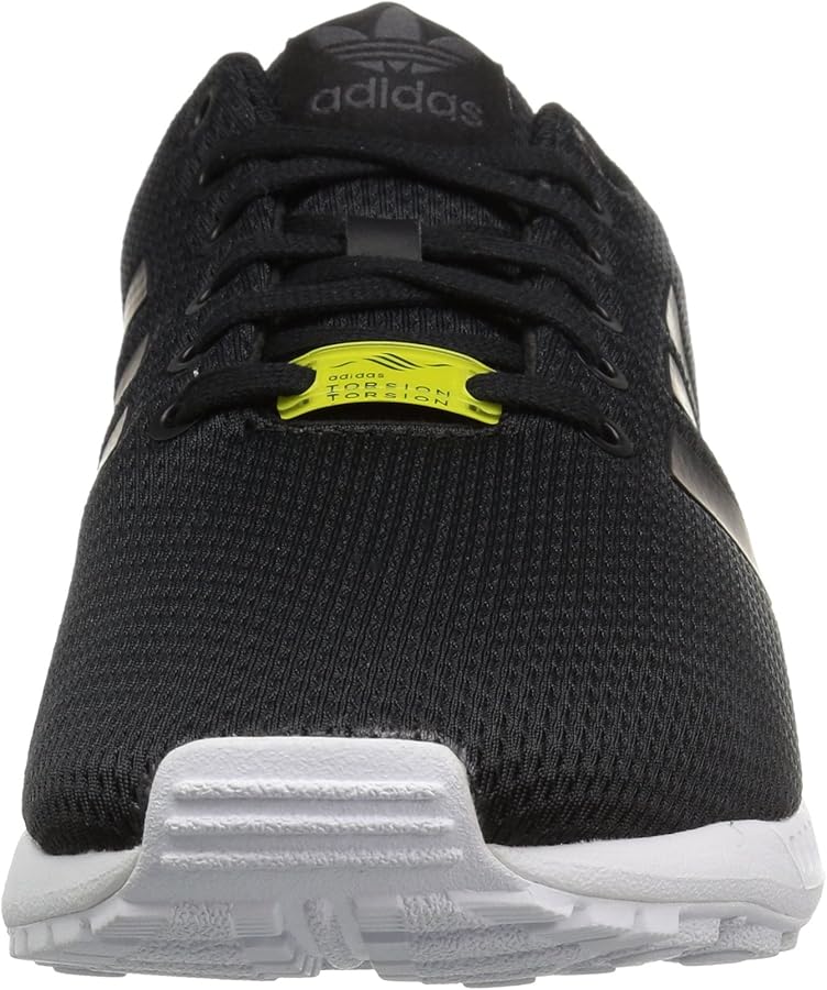 Amazon.com | adidas Originals Boy's ZX Flux J Shoe, Black/Black