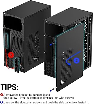 Amazon.co.jp: Micro ATXケース PCケース:MATXケース Mini PC ITX