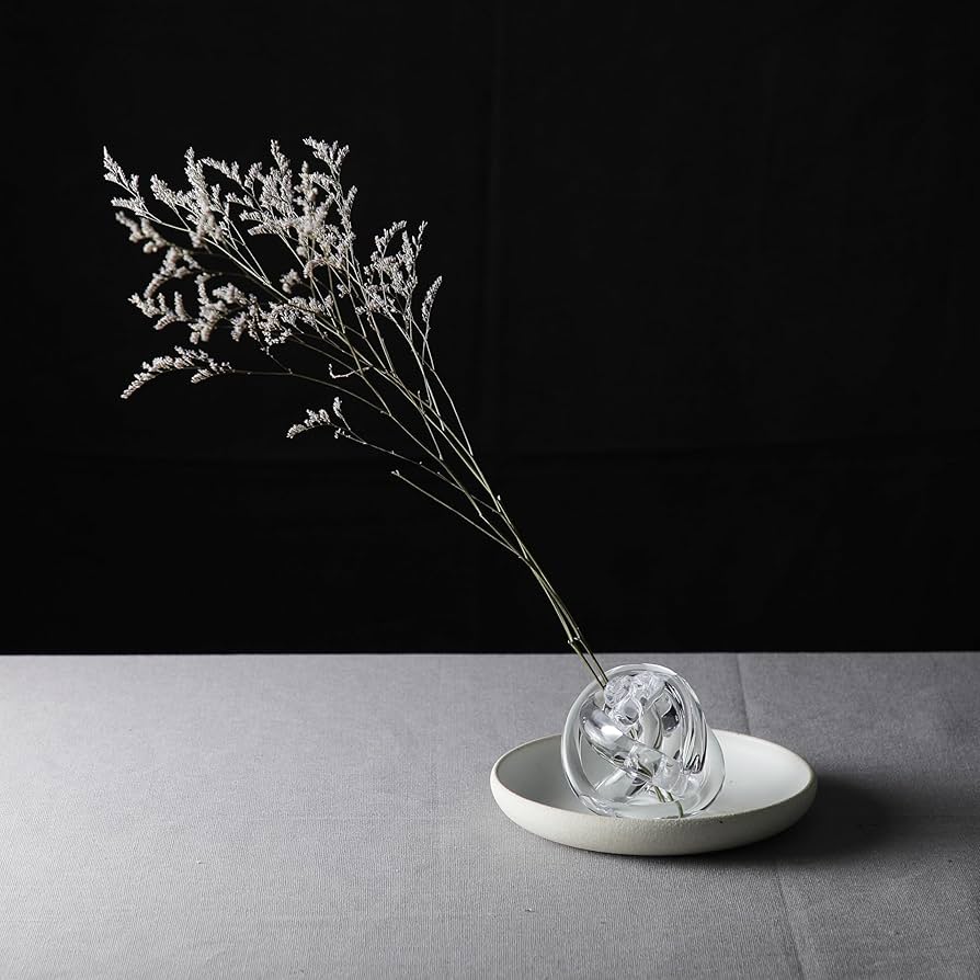 Amazon.co.jp: ガラスの剣山 大 花留め 花止め 日本製 伊藤泰三作 SUN