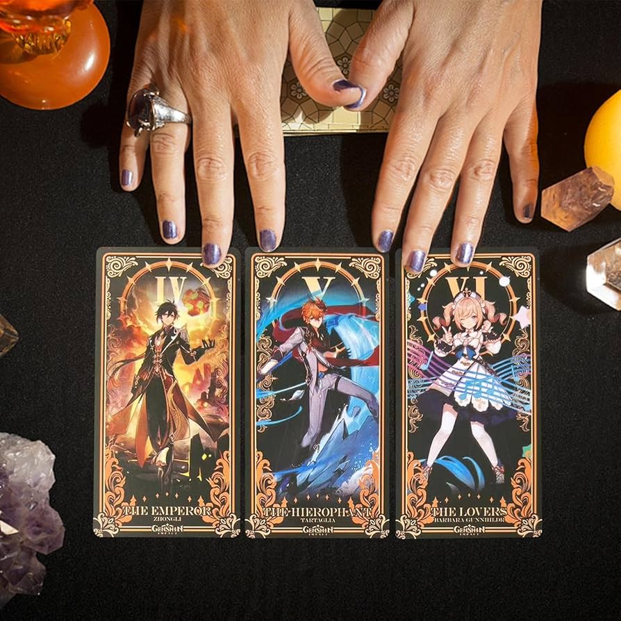 Amazon.co.jp: アニメタロットカード、78枚漫画デッキ、ユニークな