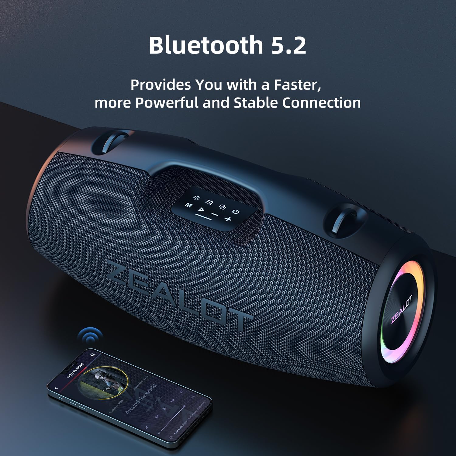 ZEALOT S78 120W Bluetoothスピーカー（ワイヤレスZ7サブウーファー