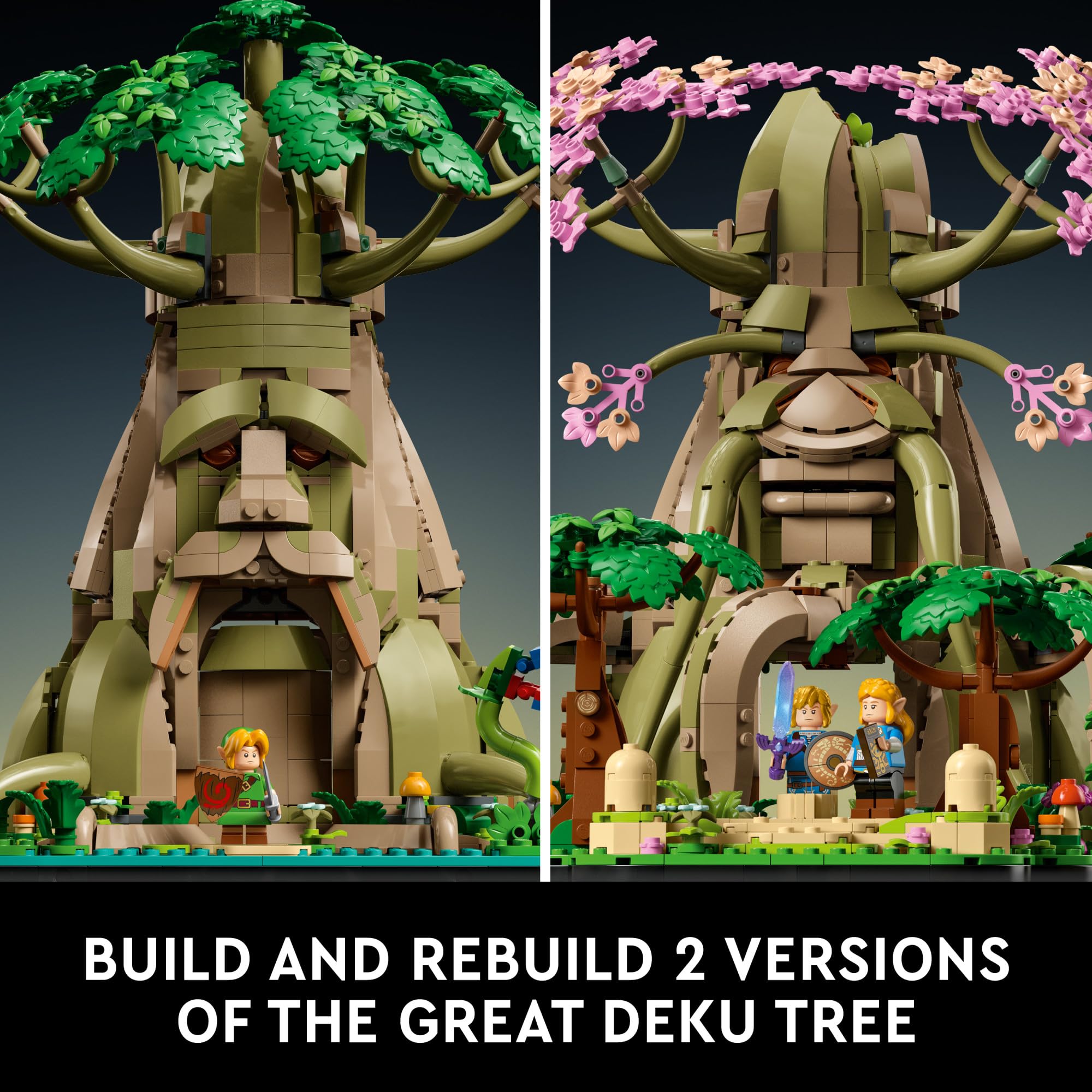 LEGO The Legend of Zelda Great Deku Tree 2-in-1 • Set 77092