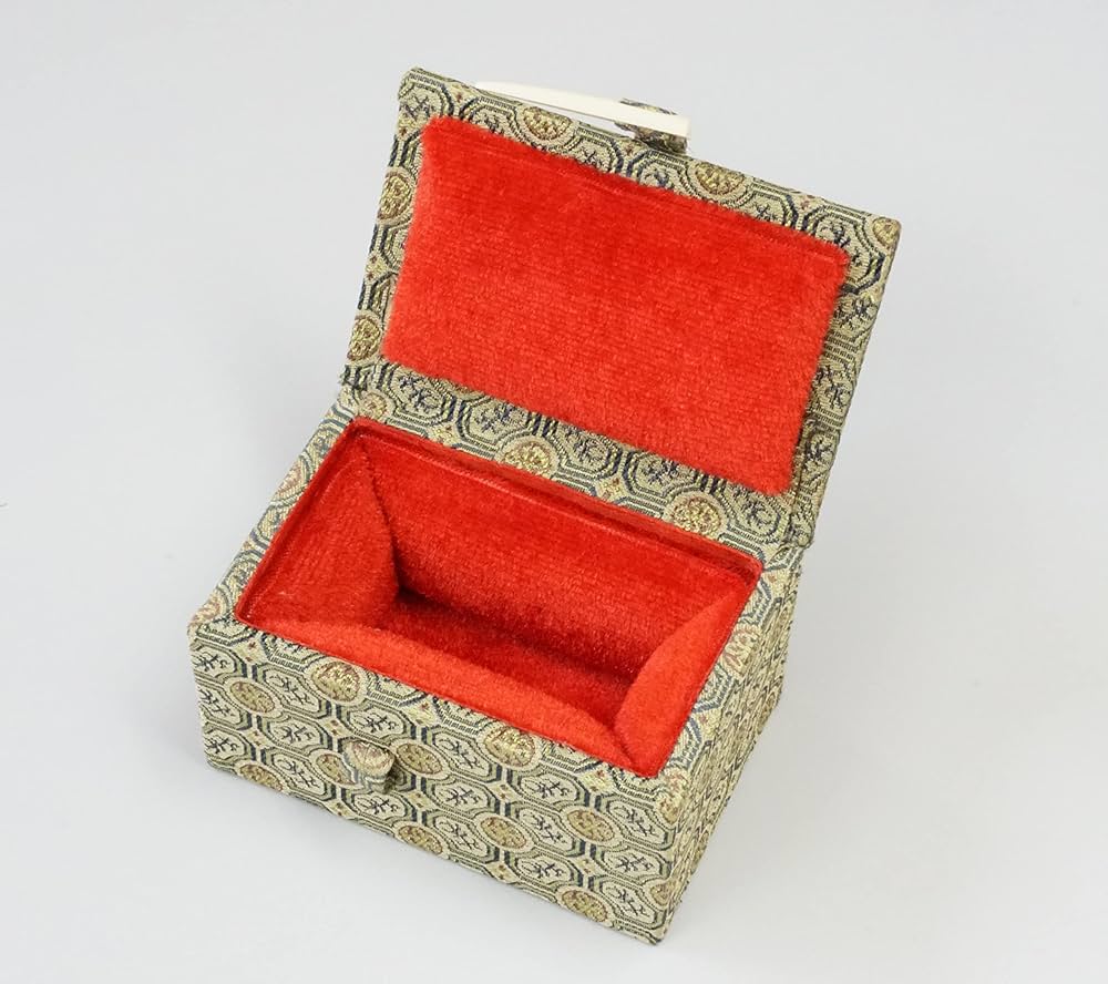 Amazon | 弘梅堂 篆刻 印箱 印鑑ケース 大（20～25mm×50mm）布貼