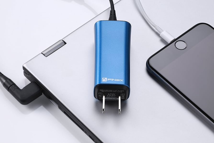 Amazon.co.jp: 超小型65W ノートPC汎用 ACアダプター FINsix ”Dart