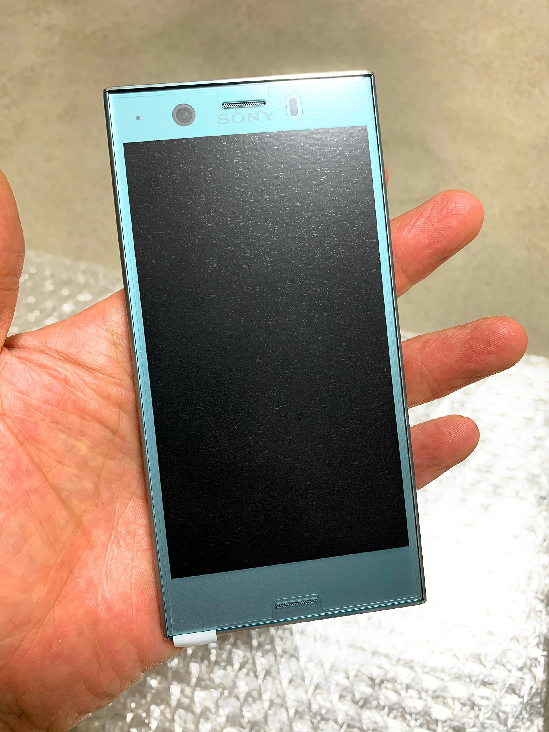 Amazon | docomo Xperia XZ1 Compact SO-02K [Horizon Blue] ブルー 白