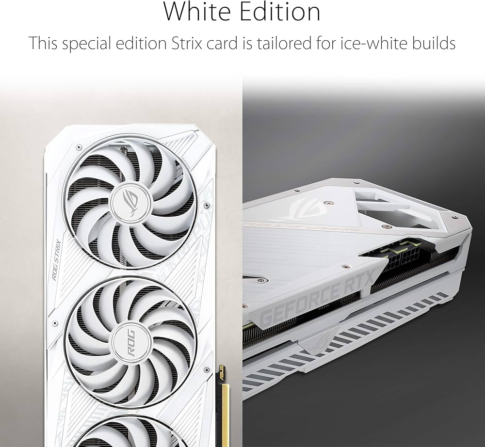 Amazon | ASUS ROG STRIX NVIDIA GeForce RTX™ 3090 ホワイト OC