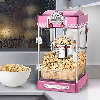 Amazon.com: Little Bambino Popcorn Machine - 2.5oz Tabletop Movie
