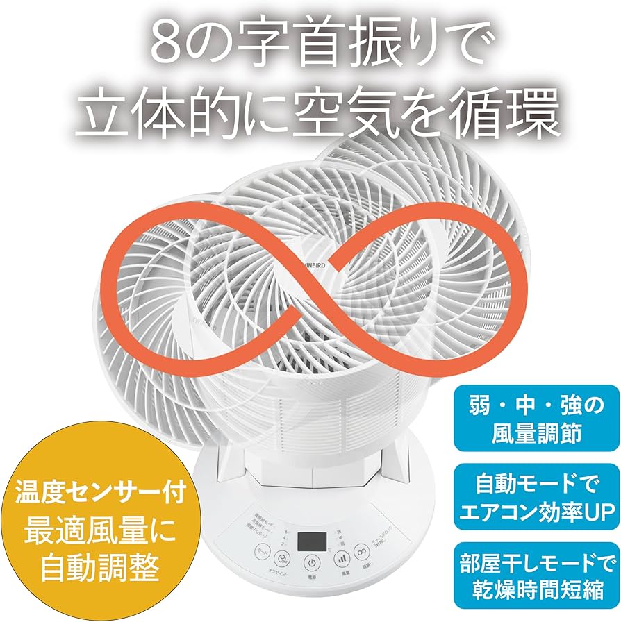 Amazon | TWINBIRD(ツインバード) 燕三条 温度センサー付