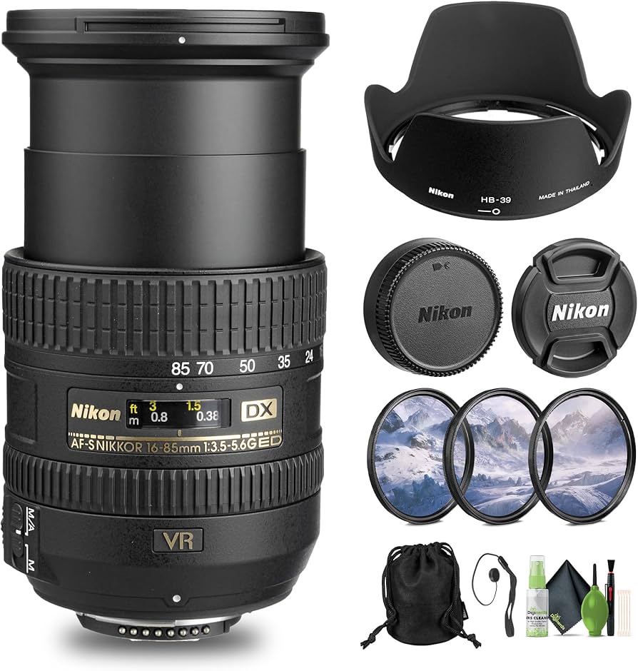 Amazon.com : Nikon AF-S DX NIKKOR 16-85mm f/3.5-5.6G ED VR Lens