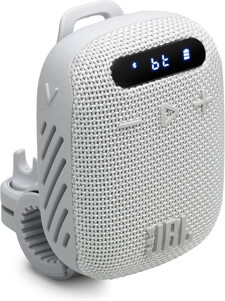 Amazon.com: JBL Wind 3 FM Bluetooth Handlebar Speaker (Gray
