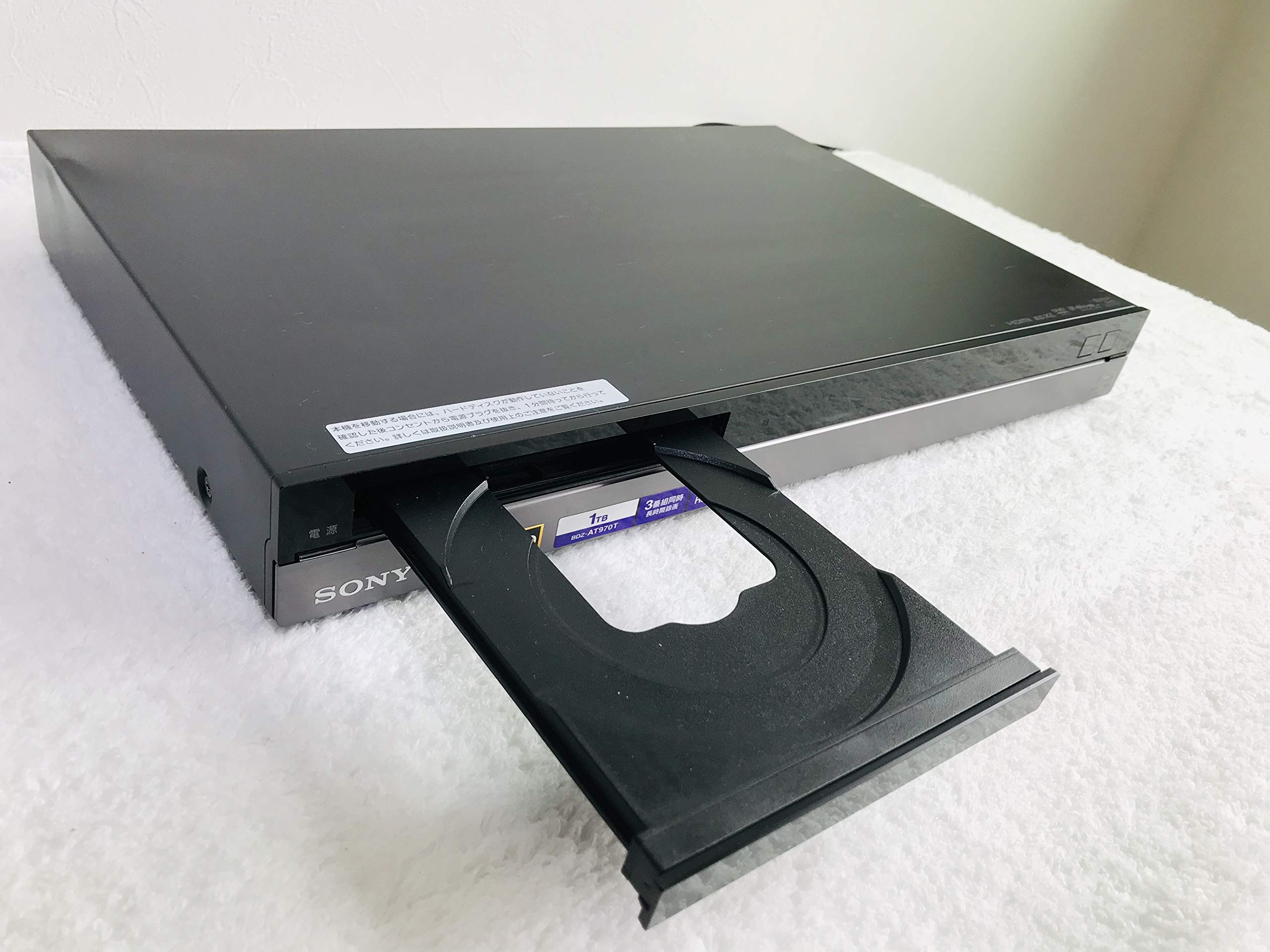 Amazon | SONY 1TB 3チューナー ブルーレイレコーダー BDZ-AT970T