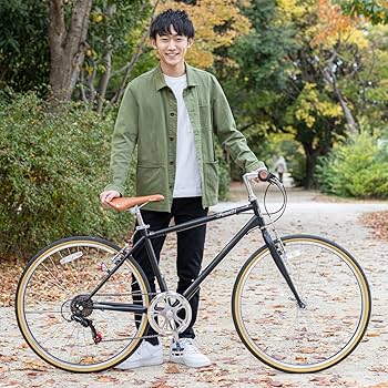 Amazon | FUNN21 クロスバイク (26インチ) 自転車 シティサイクル 本体