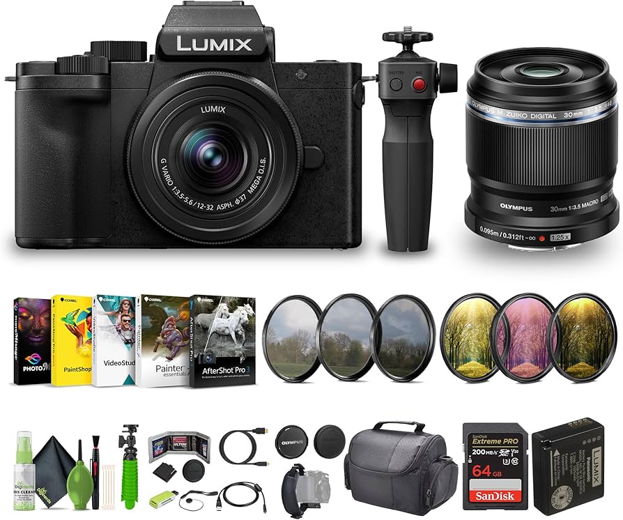 Amazon.com : Panasonic Lumix G100D 4K Mirrorless Vlogging Camera