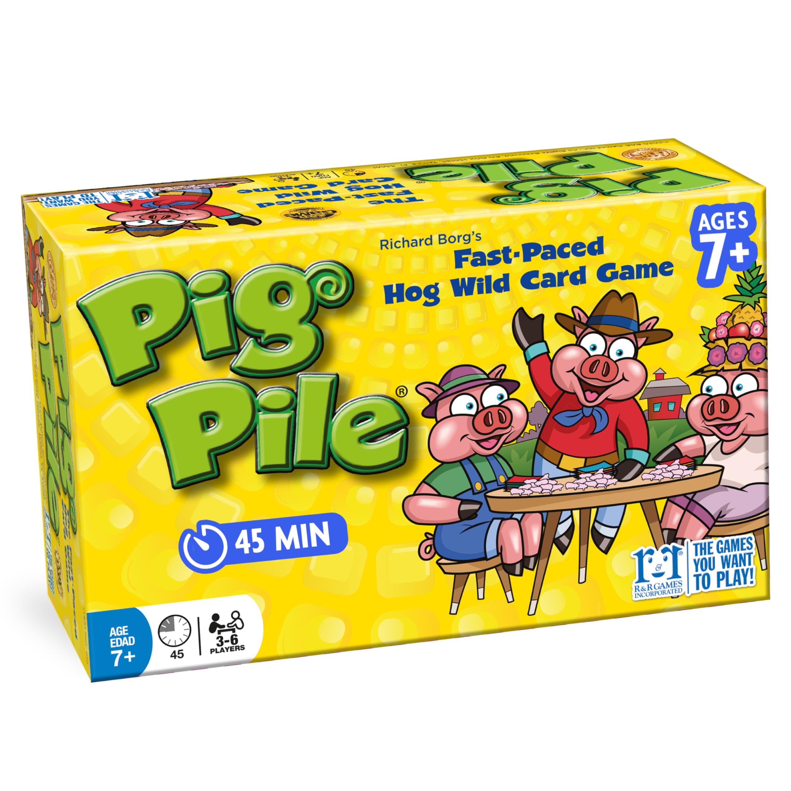 Amazon.com: R&R Games Pig Pile, Kid's Card Game : Toys & Games