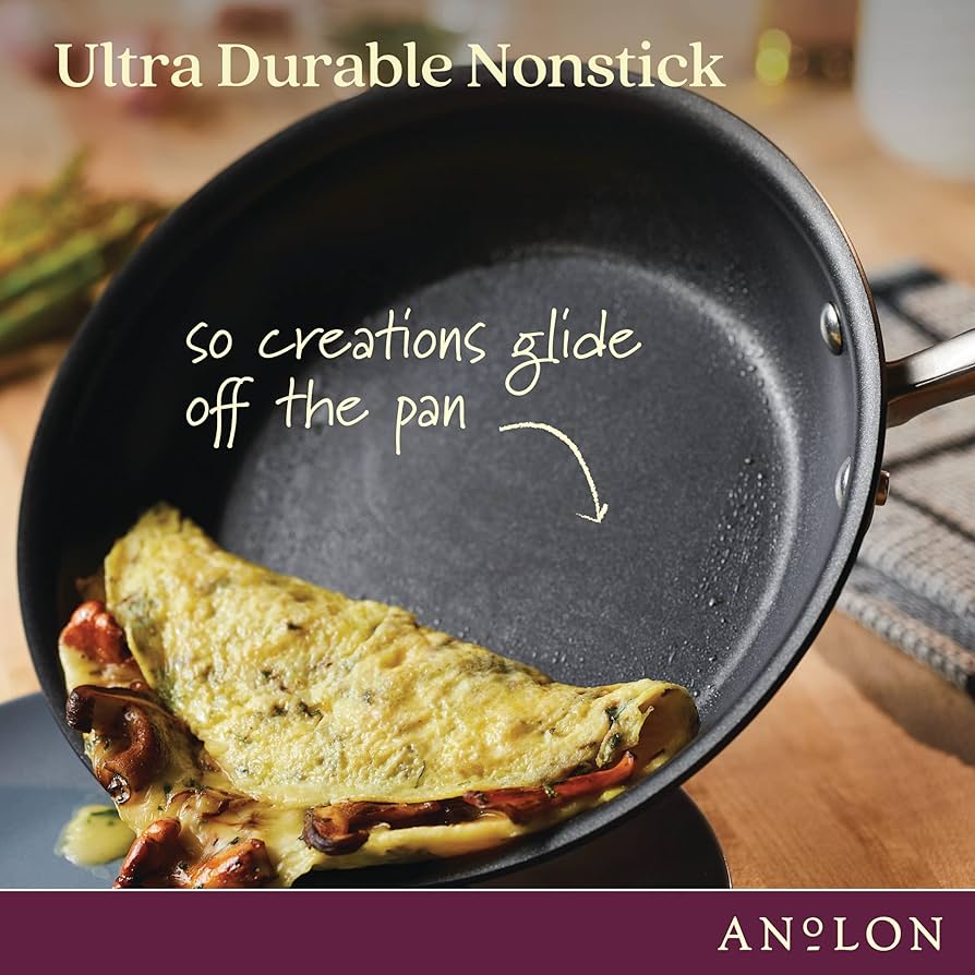 Amazon.com: Anolon Advanced Home Hard Anodized Nonstick Sauce Pan