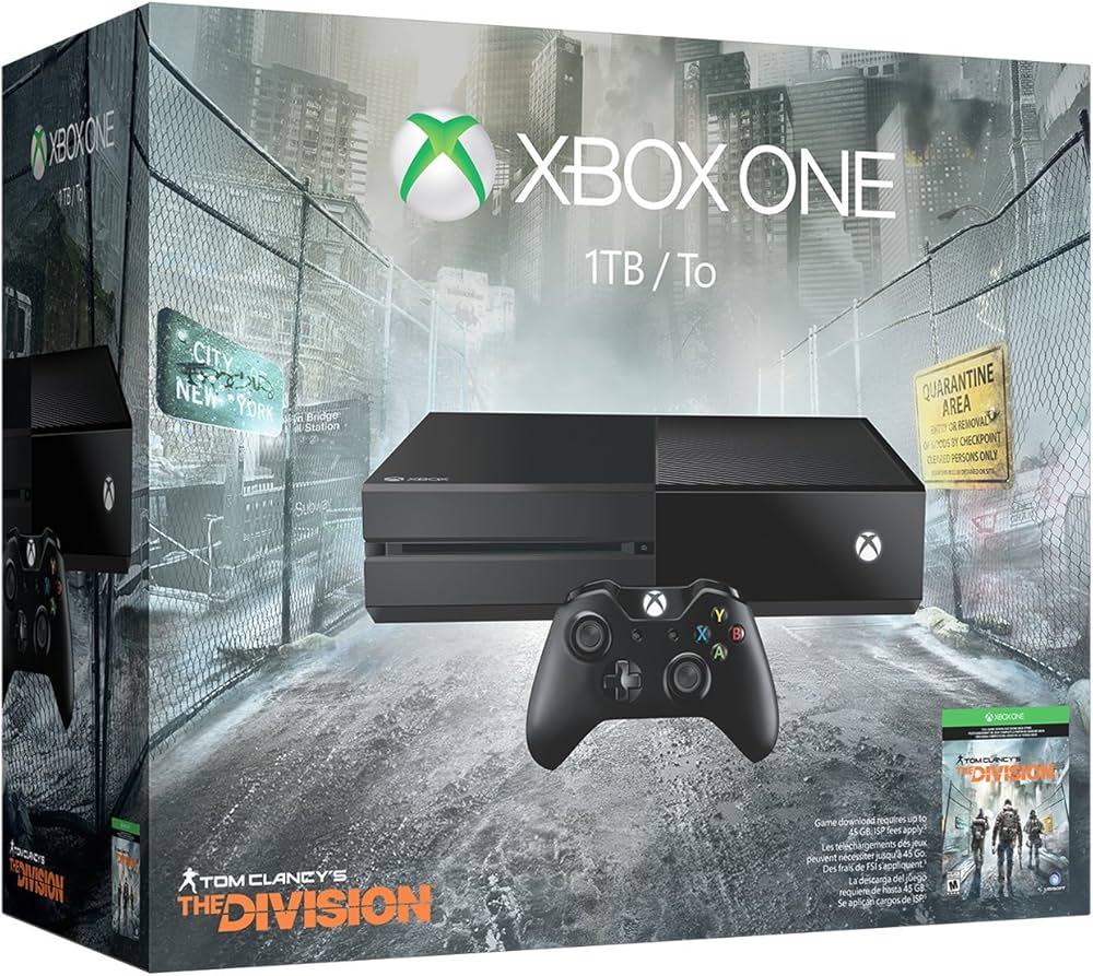 Amazon.com: Xbox One 1TB Console - Tom Clancy's The Division