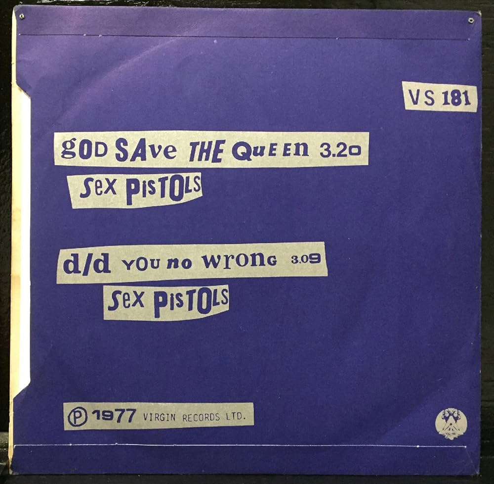 Amazon.com: God Save the Queen (UK 7 inch vinyl single in picture