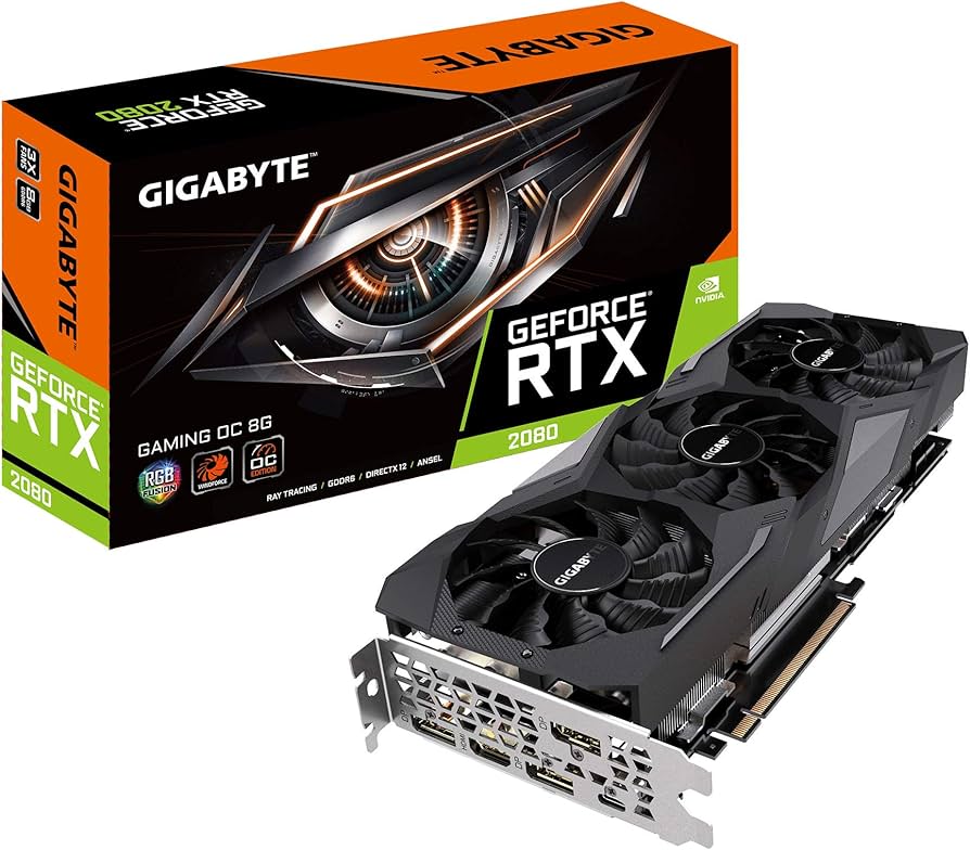 Amazon.com: Gigabyte GeForce RTX 2080 Gaming OC 8G Graphics Card