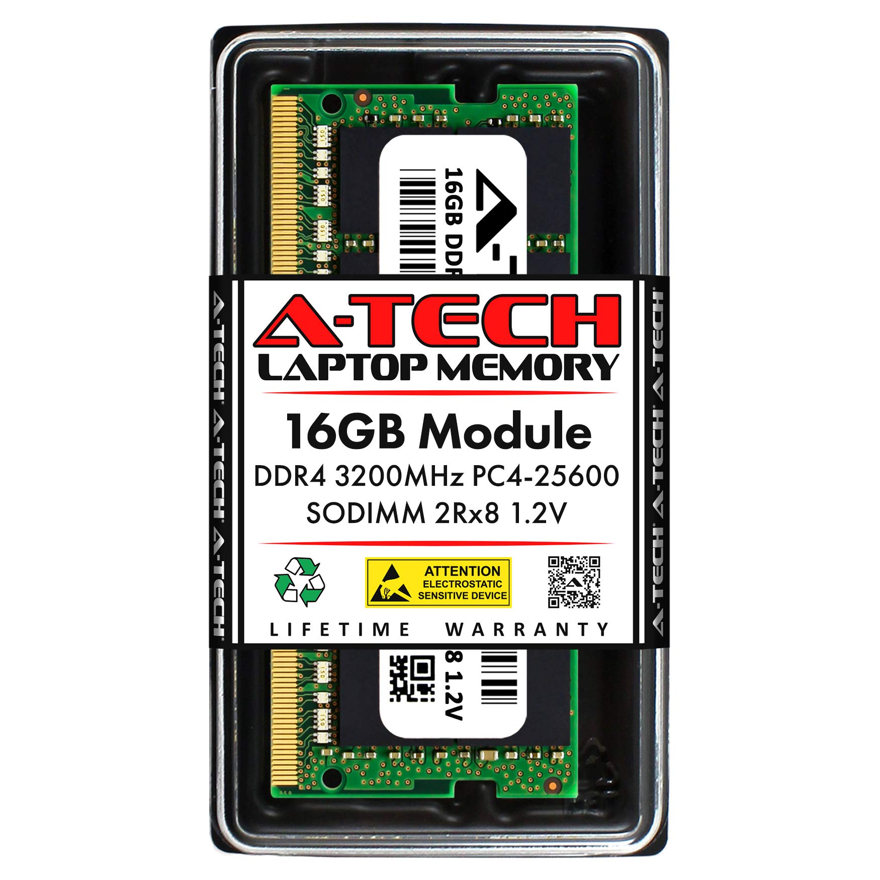 Amazon.co.jp: A-Tech 16GB RAM 交換用 Micron MTA16ATF2G64HZ-3G2E1