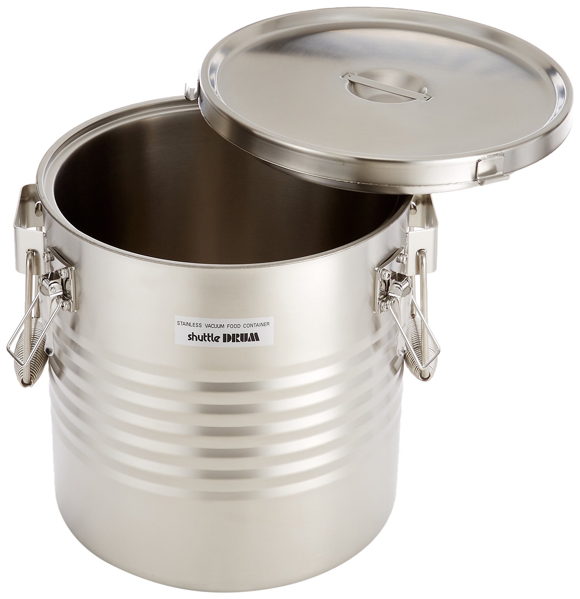 Amazon｜18-8ステンレス真空断熱容器【シャトルドラム】 手付 JIK-W14