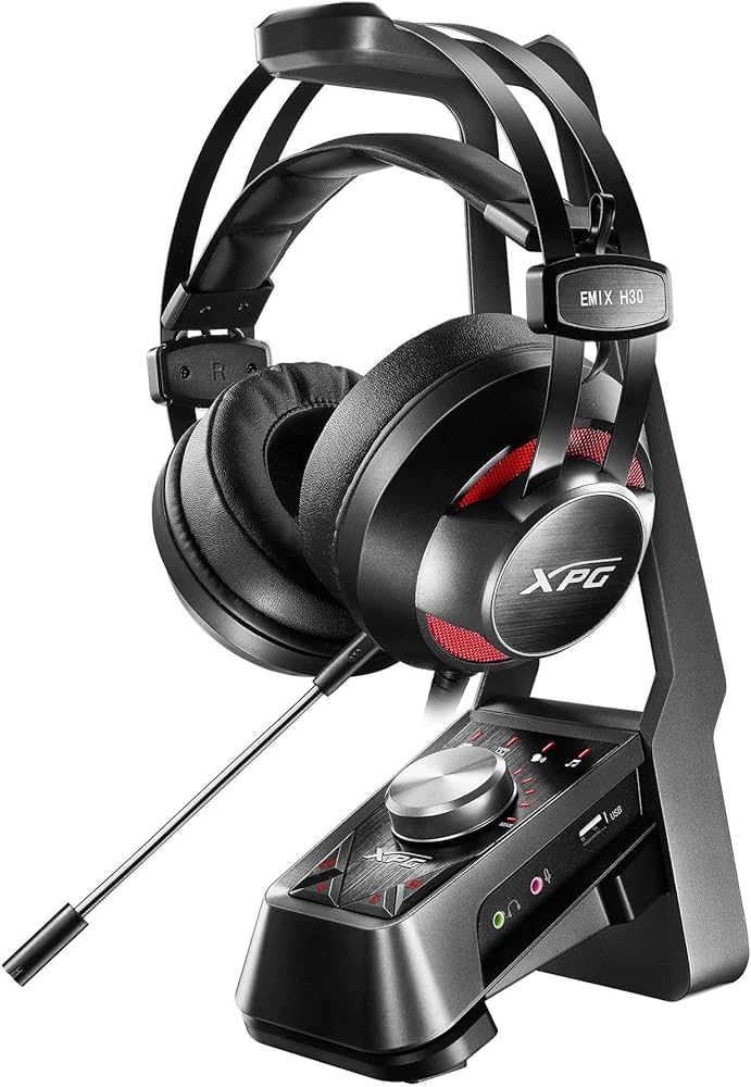 Amazon.com: XPG EMIX H30 Wired Headset and SOLOX F30 Amplifier