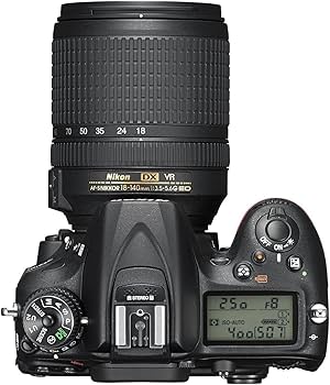 Amazon.com : Nikon D7200 DX-format DSLR w/ 18-140mm VR Lens (Black