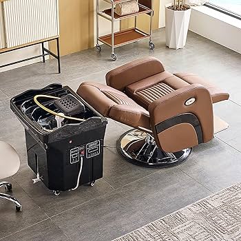 Amazon.co.jp: プロのシャンプー台、360°サイクルリンスヘッドスパ機器