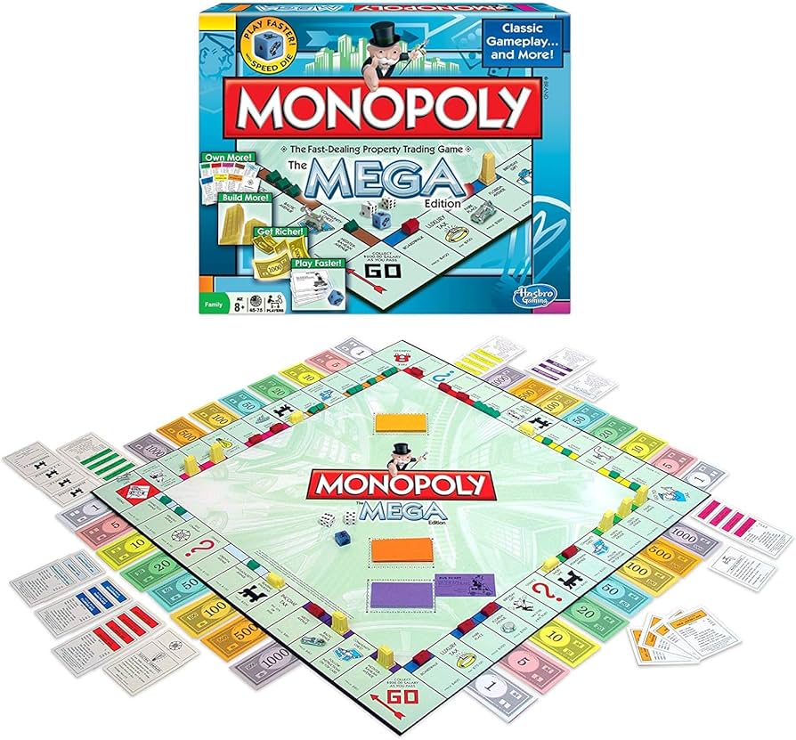 Amazon.co.jp: Monopoly The Mega Edition [並行輸入品] : おもちゃ
