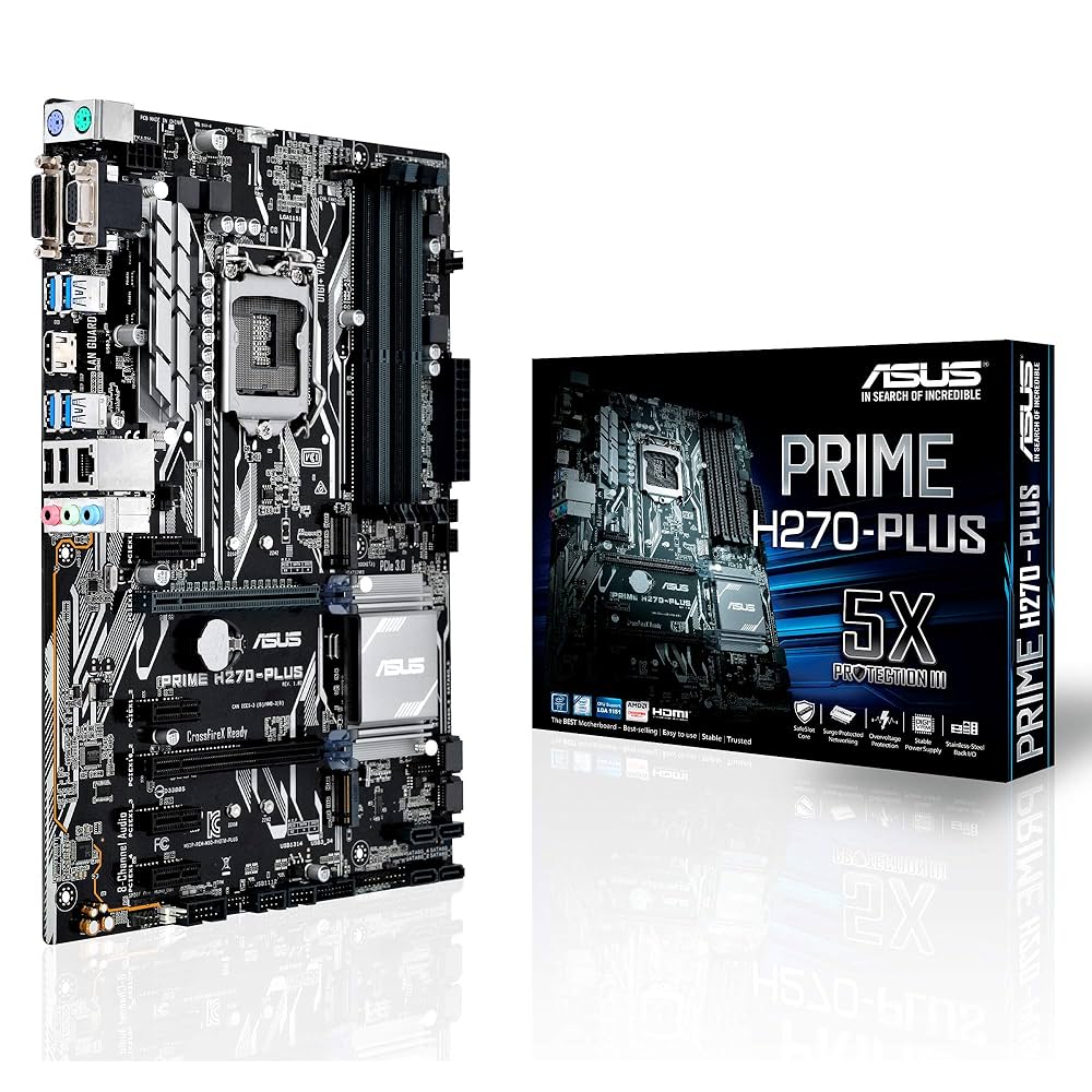 PRIME H270-PLUS マザーボード+intel i7-7700 【公式通販】