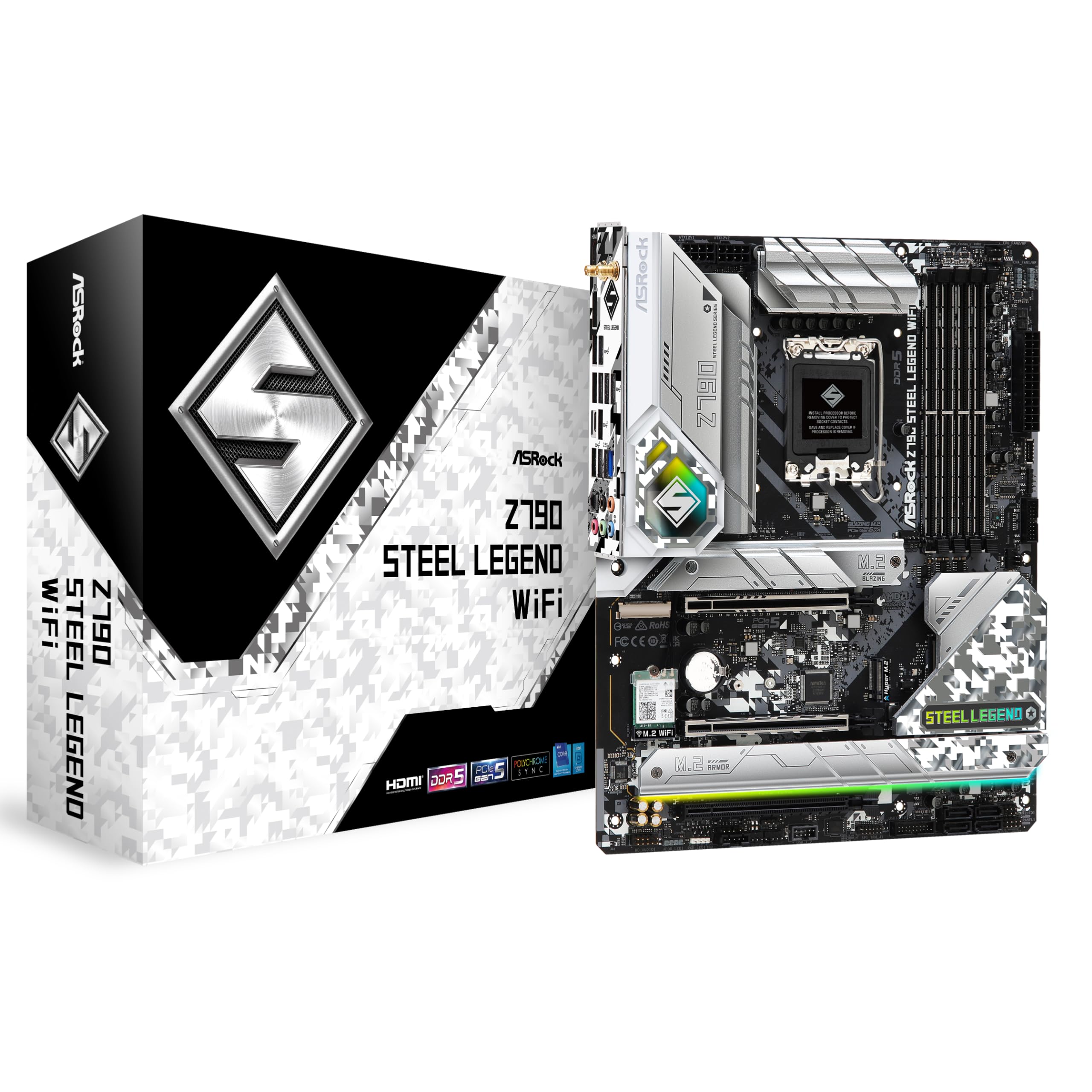 Amazon.com: ASRock MB ASROCK | Z790 Steel Legend WiFi : Electronics
