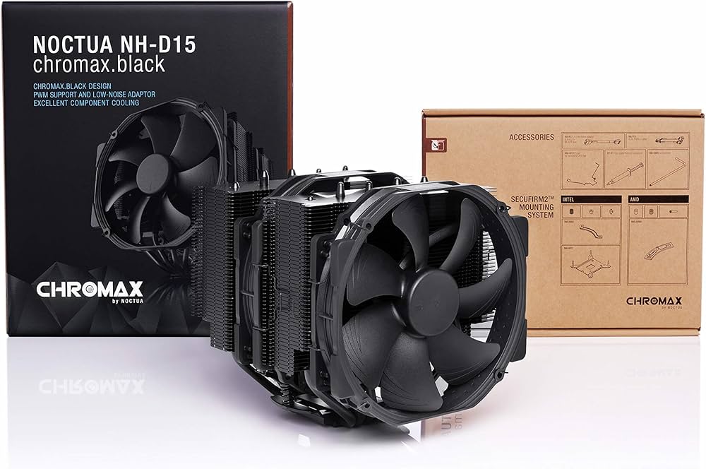 Amazon.co.jp: Noctua NH-D15 chromax.black, ツインタワー CPU
