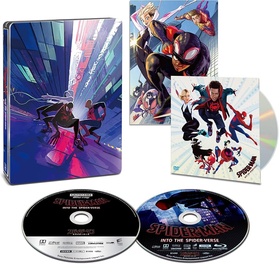Amazon.co.jp: スパイダーマン:スパイダーバース 4K ULTRA HD