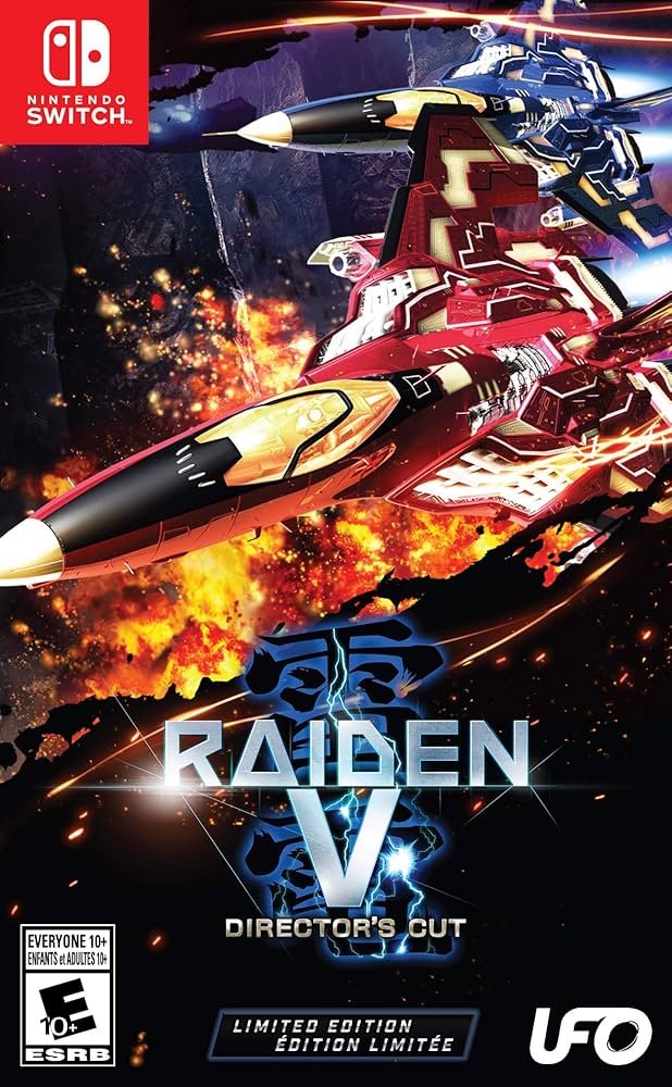 Raiden V Directors Cut Limited EditionNintendo Switch Games and