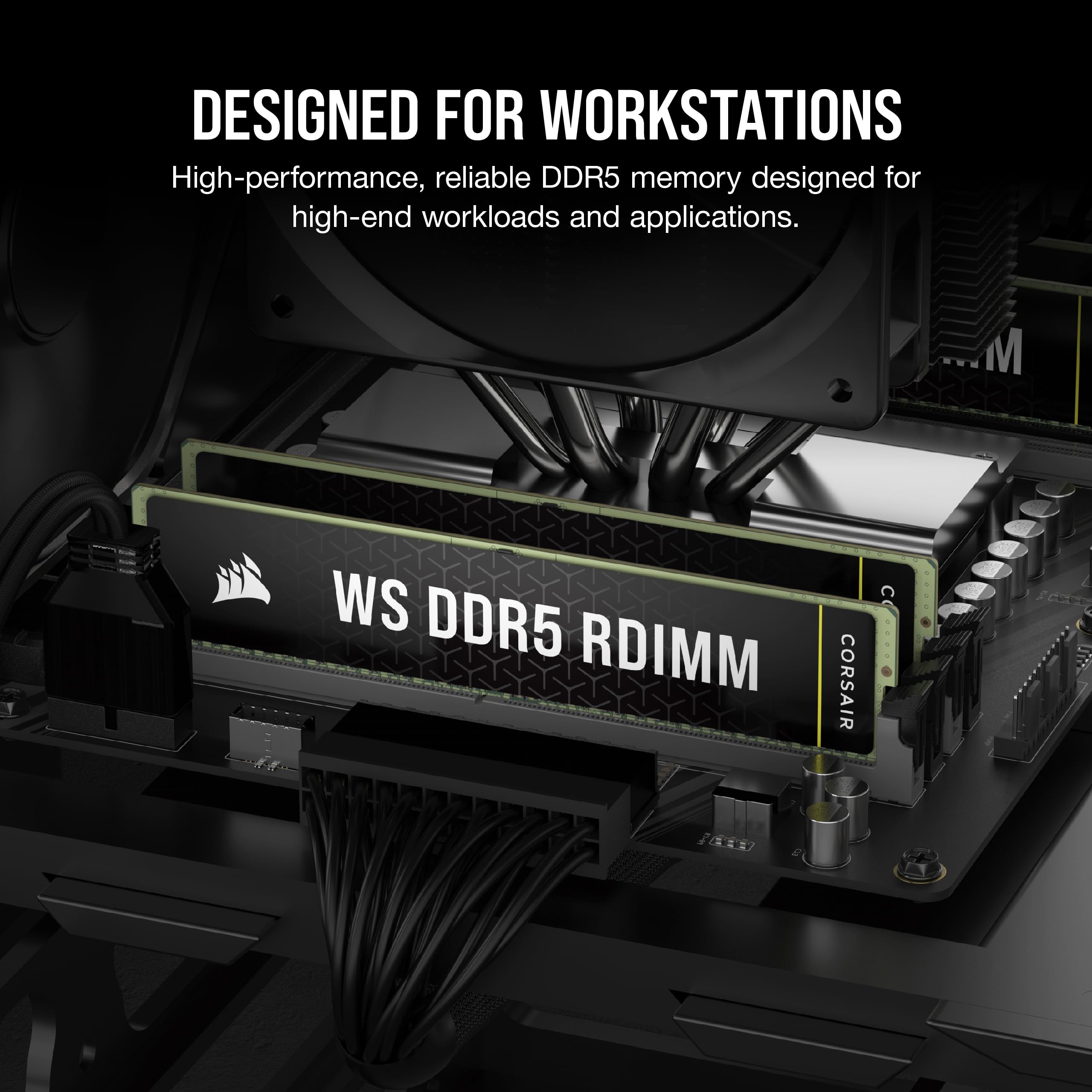 Amazon.in: Buy CORSAIR WS DDR5 ECC RDIMM 128GB (4x32GB) 5600MHz