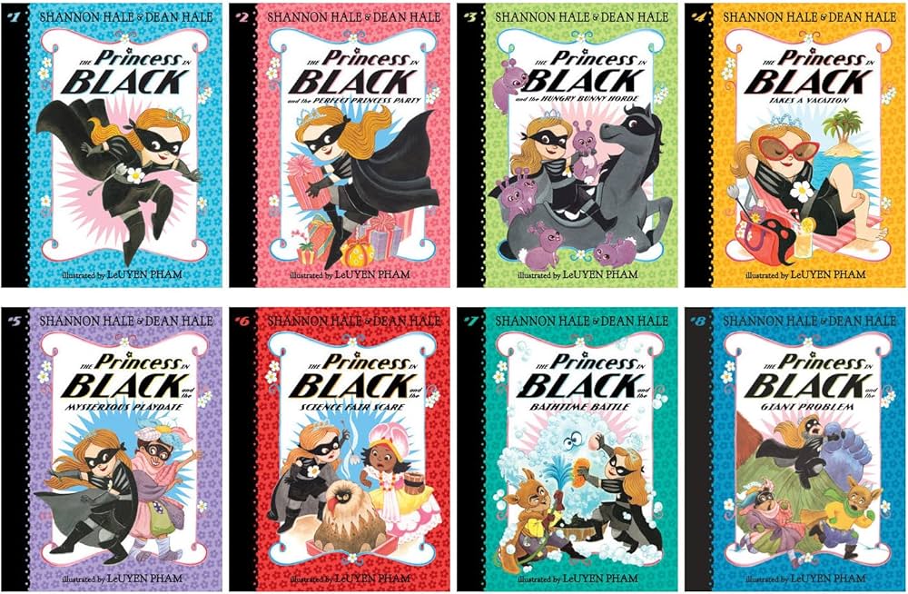 NEW COLLECTION! The Princess in Black 8 Books Series: Shannon Hale