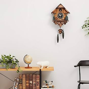 Amazon.co.jp: リズム(RHYTHM) 掛け時計 鳩時計 【 日本製 】 Made in