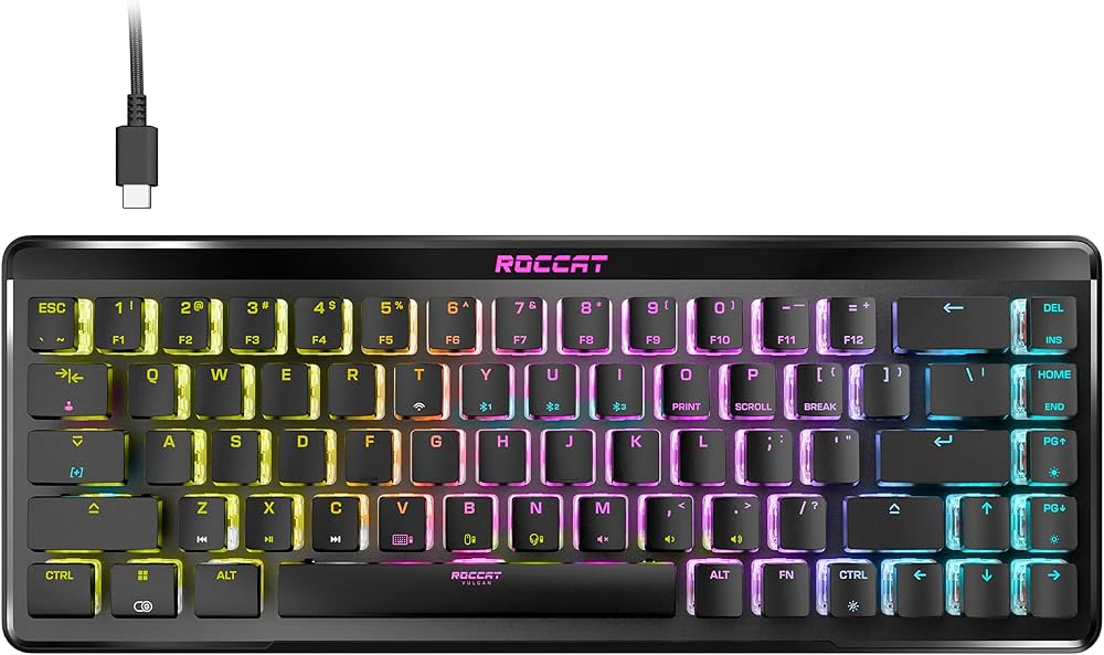 Amazon.co.jp: ROCCAT ゲーミングキーボード Vulcan II Mini Air 英語